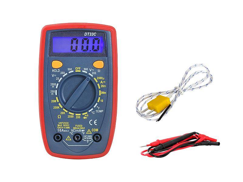 DT33C Miernik cyfrowy