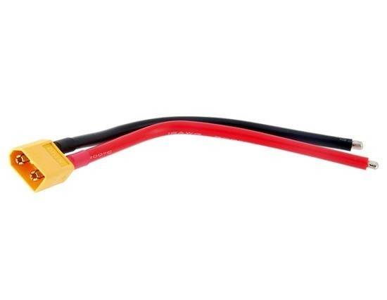 XT-60 wtyk męski z przewodem 10cm AWG16