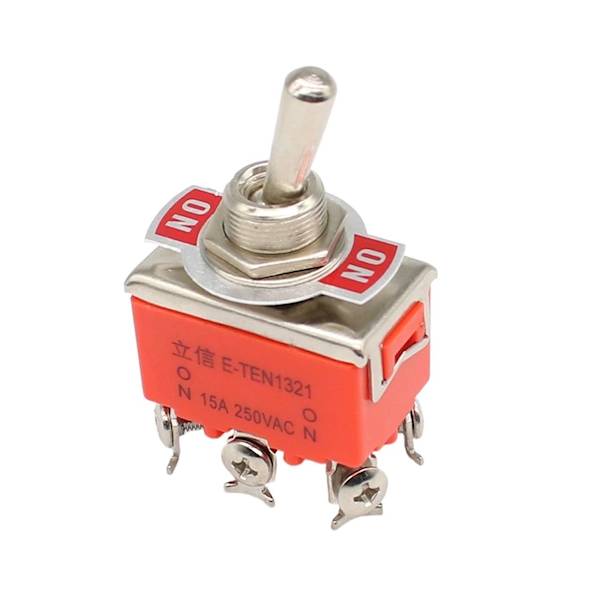 Przełącznik z dźwignią KN3 ON-ON 6pin