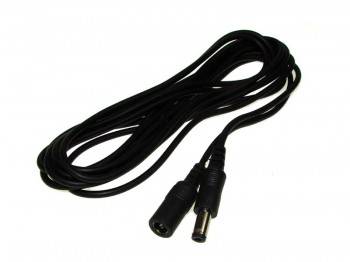 DC przedłużacz, kabel 5,5/2,1 wt/gn 5m