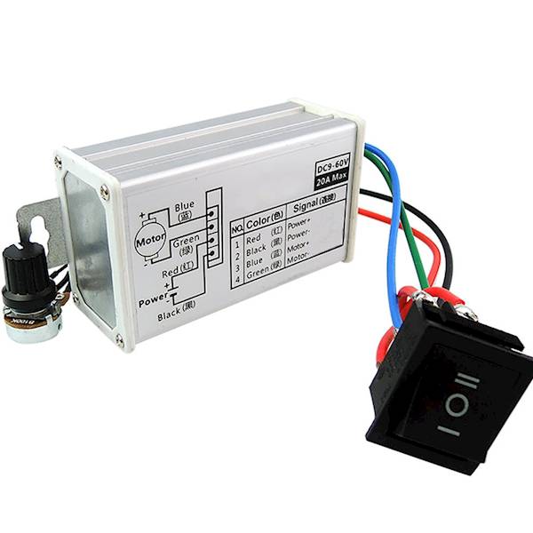 Sterownik PWM do silnika DC 9V-60V 20A