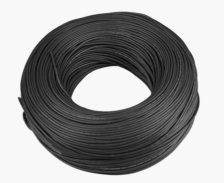 Przewód silikonowy linka 0,5mm2 AWG20 czarny