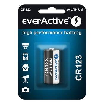CR123 Bateria litowa 3V everActive 