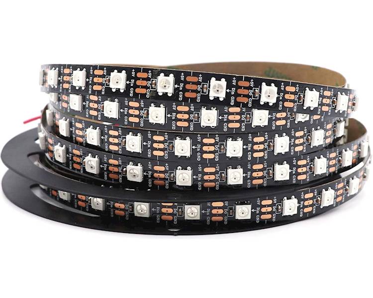Taśma LED 5V / WS2812B / 1m / adresowalna 