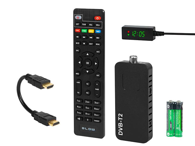 Tuner dekoder DVB-T2 H.265 HEVC 6006FHD MINI