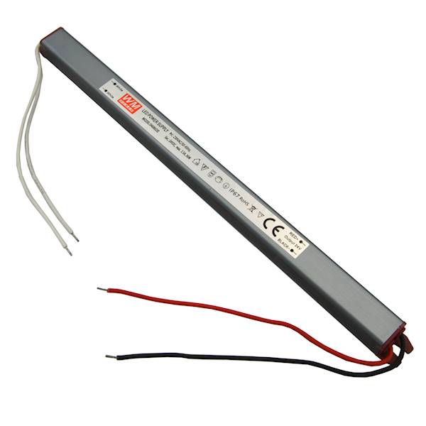24Vdc  1,5A Zasilacz 24W 292×18×15mm IP67 
