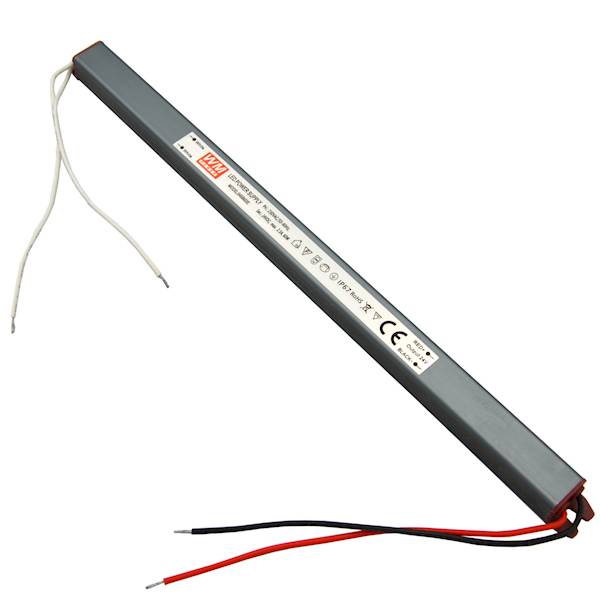 24Vdc  2,5A Zasilacz 24W 375×18×15mm IP67 