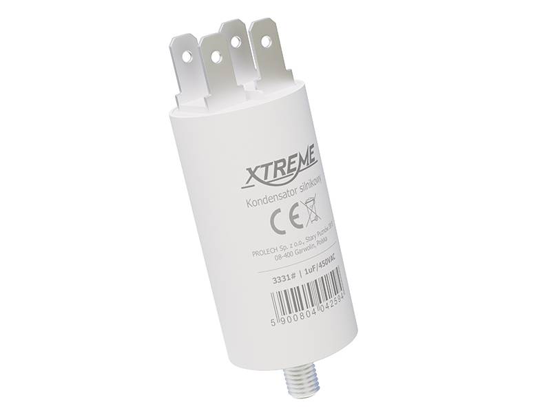   1uF 450V Kondensator do silników 26x55mm
