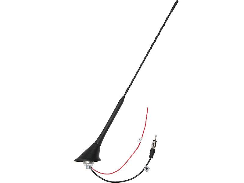 Antena samochodowa dachowa FMD350 ze wzm. 