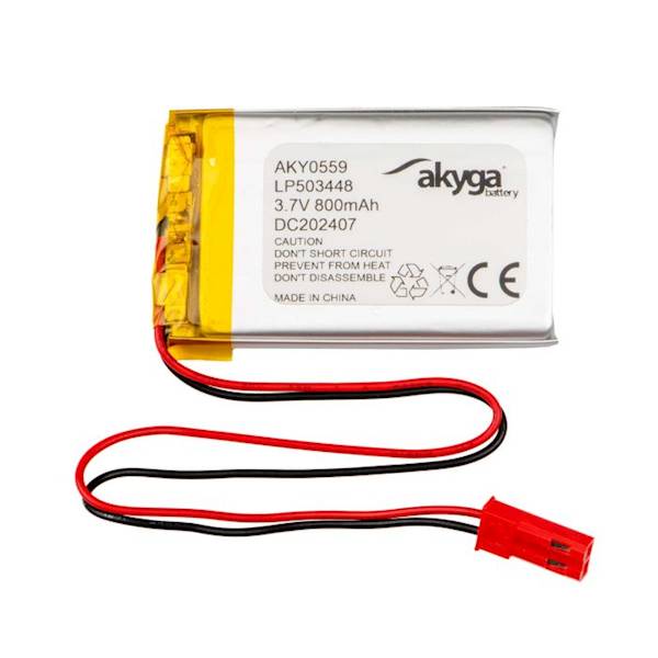 Akumulator Li-Po  800mAh 3,7V 48x34x5mm