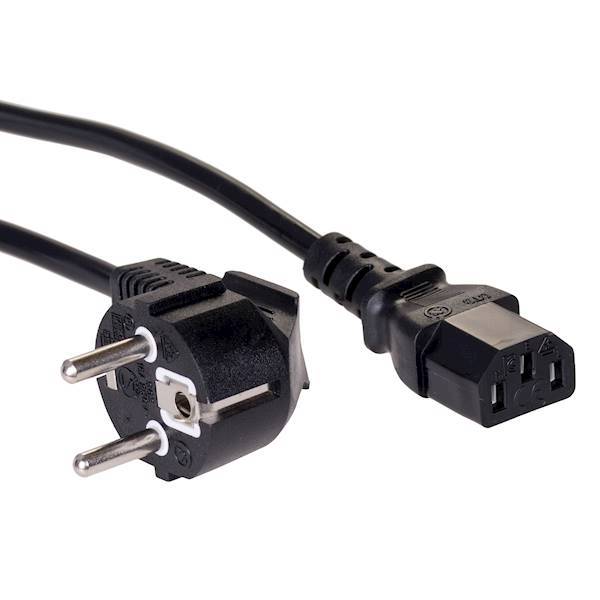 Kabel zasilający IEC C13 10m 3x1.5mm2  miedziany 