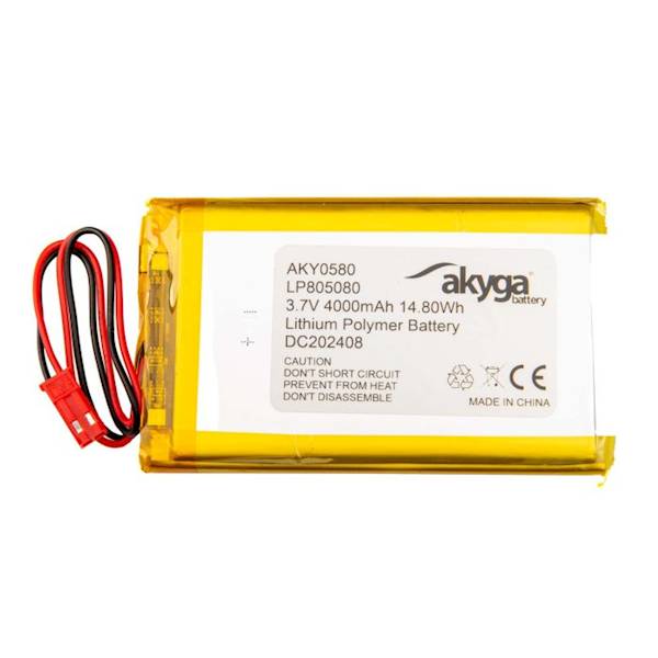 Akumulator LiPo 4000mAh 3,7V 80x50x8