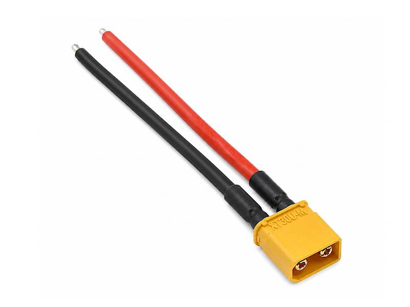 XT30 Wtyk  z przewodem 10cm AWG16