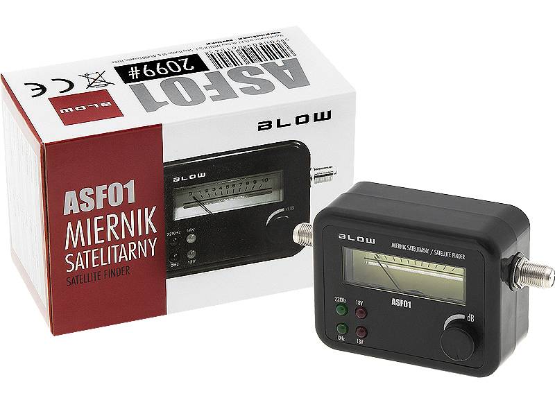 Miernik satelitarny SAT-FINDER ASF01