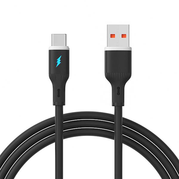 Kabel USB-C wt/wt USB-A 1m silikon 2.0