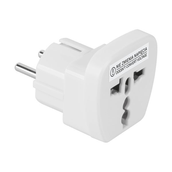 Travel Adapter, przejściówka sieciowa AC wt/gn uni