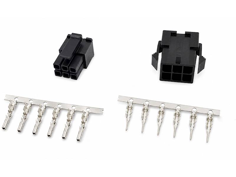 Złącze Micro-Fit 3.00 6PIN wtyk+gniazdo