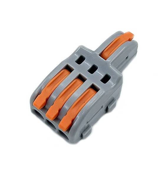 Złączka elektryczna automatyczna 1 na 3 przewody 