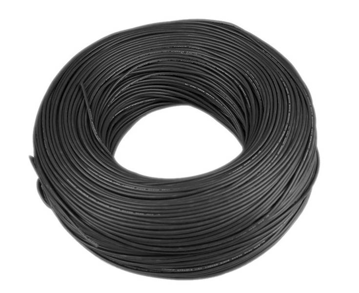 Przewód silikonowy linka 5,2mm2 AWG10 czarny