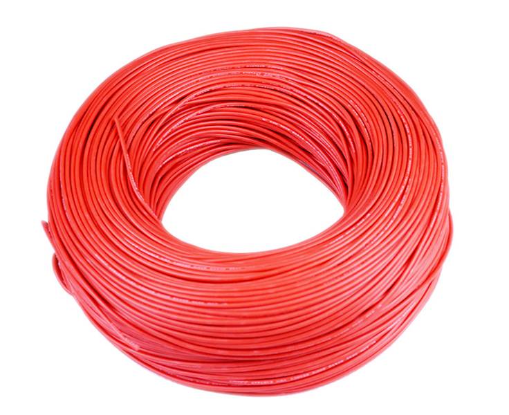 Przewód silikonowy linka 5.2mm2 AWG10 czerwony