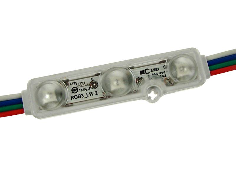 Moduł LED 3x5050 IP68 RGB