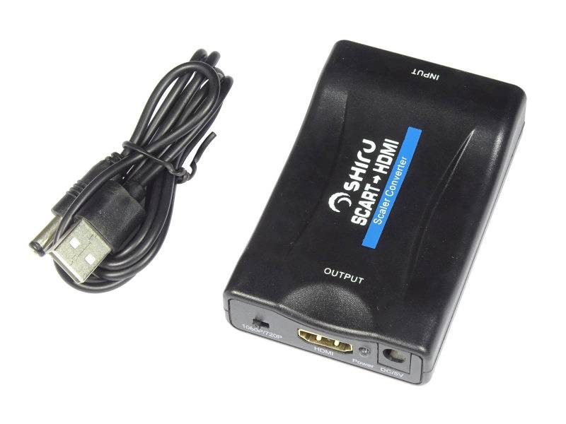 Konwerter SCART euro na HDMI 