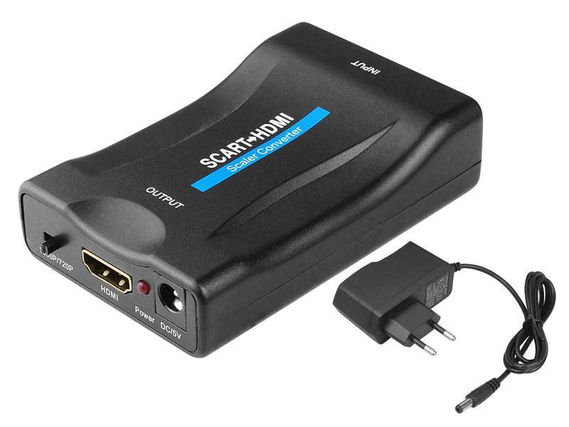 Konwerter SCART euro na HDMI 