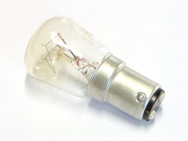 Żarówka B15d / 15W / 230V / do maszyn do szycia