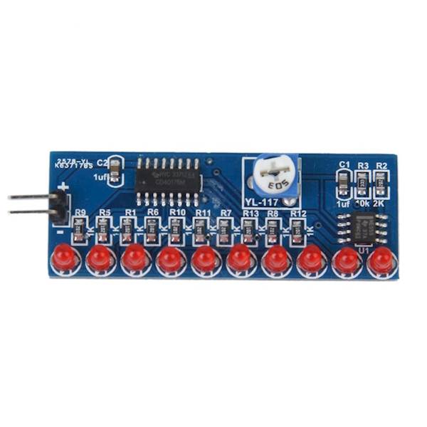 Zestaw KIT  Pływające światło CD4017 SMD