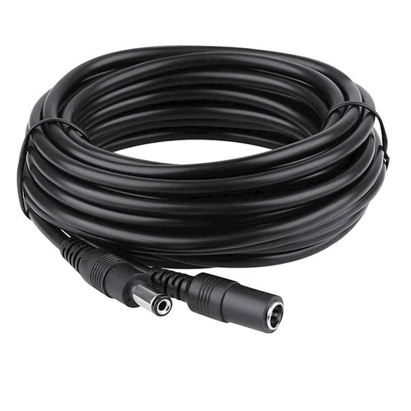 DC przedłużacz, kabel 5,5/2,1 wt/gn 10m AWG24