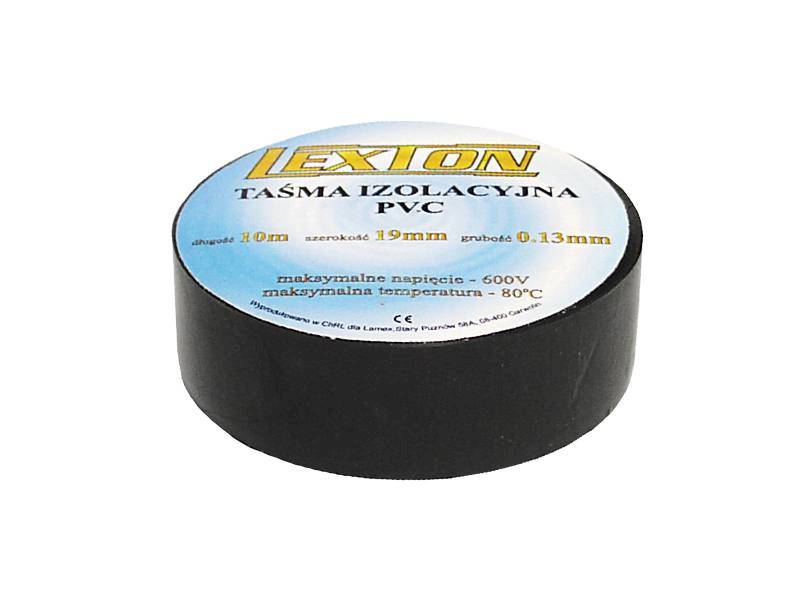 Taśma izolacyjna 19mm / 10M / czarny