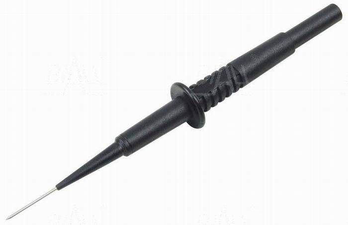 Sonda pomiarowa 1mm gn.4mm CAT II 1000V, 1A czarn.