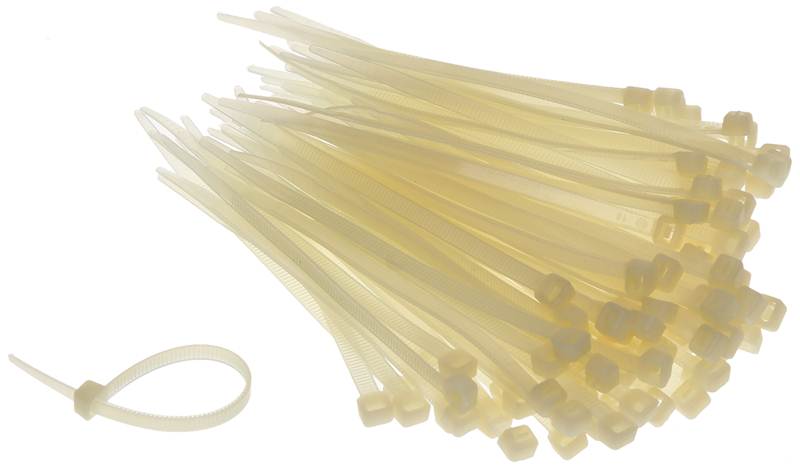 TAŚMA KABLOWA 550 X 8,8 - biała po 100 szt.