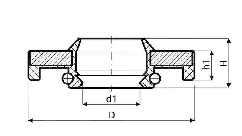 uszczelniacz 15x24x4,2/7