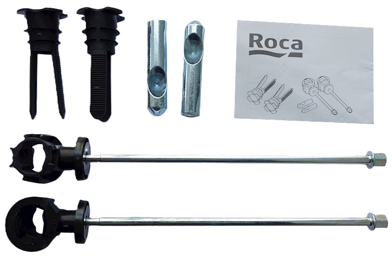 mocowanie miski wiszącej Rimless Roca kpl. nowa wersja