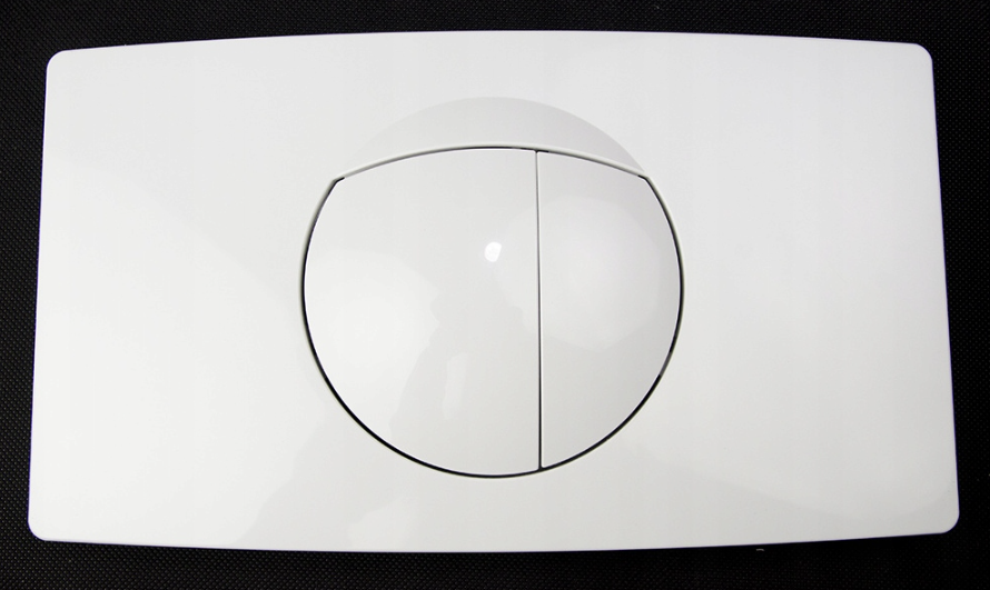 przycisk spustowy 2-funkcyjny Sanit L-2V biały