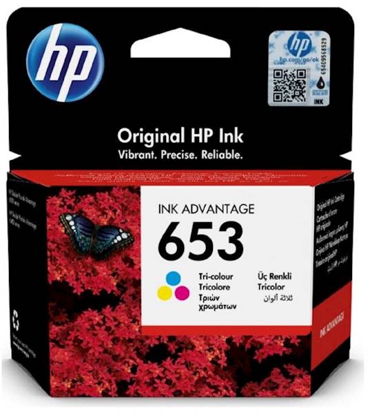 Tusz HP ORYG. 653 KOLOR