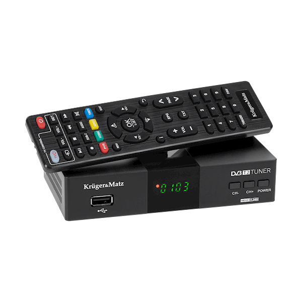 DEKODERY DVB-T2 KRUGER&MATZ KM0550D
