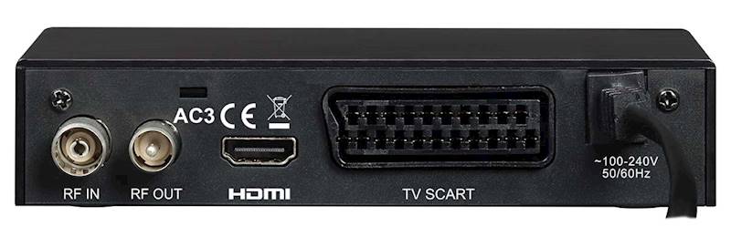 DEKODER SIGNAL T2-BOX DVBT-2 HEVC