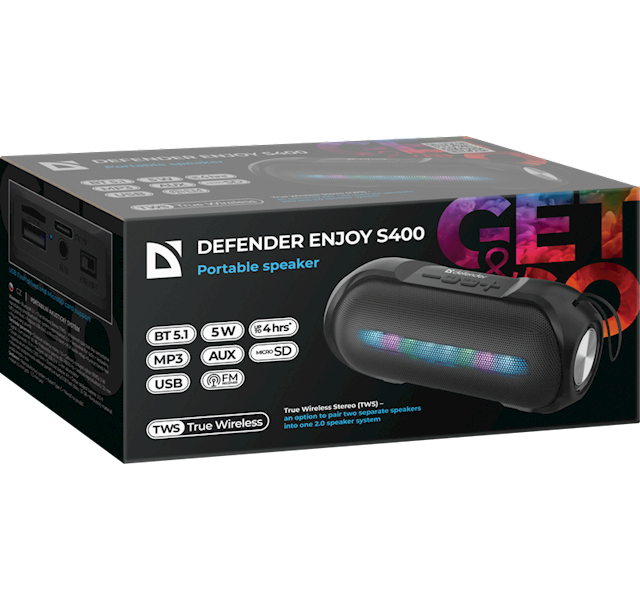 GŁOŚNIK DEFENDER ENJOY S400 BLUETOOTH