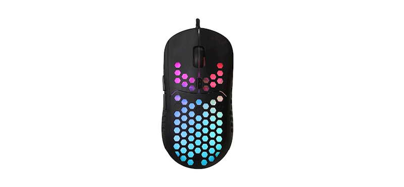 MYSZ ART SUPERLEKKA DLA GRACZY USB RGB AM-99 