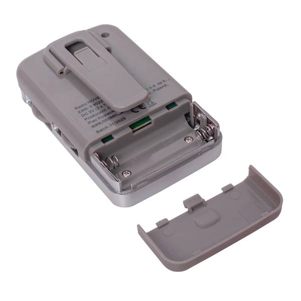 RADIO PRZENOŚNE N'OVEEN PR151/150 SREBRNY/CZARNY