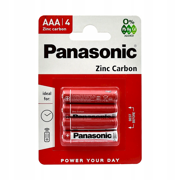 BATERIA PANASONIC AAA/LR03 1.5V