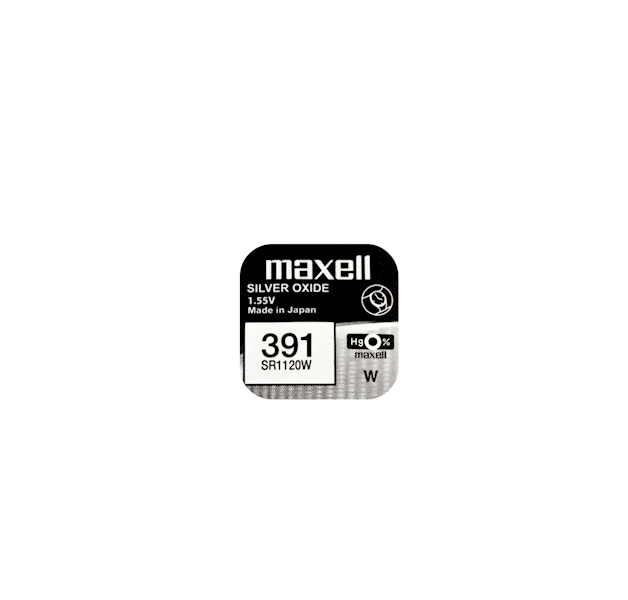 BATERIA MAXELL SR1120W/391 1,55V SREBROWA