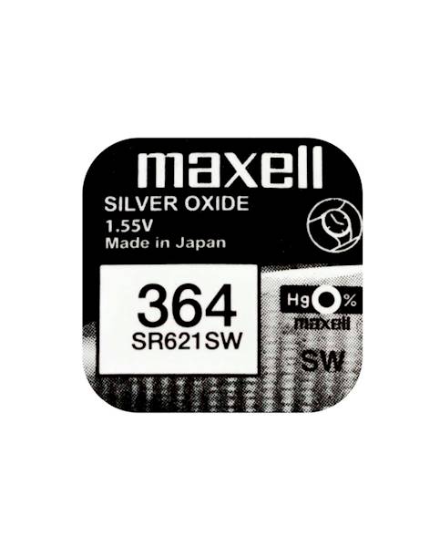 BATERIA MAXELL SR364/621 1,55V SREBROWA