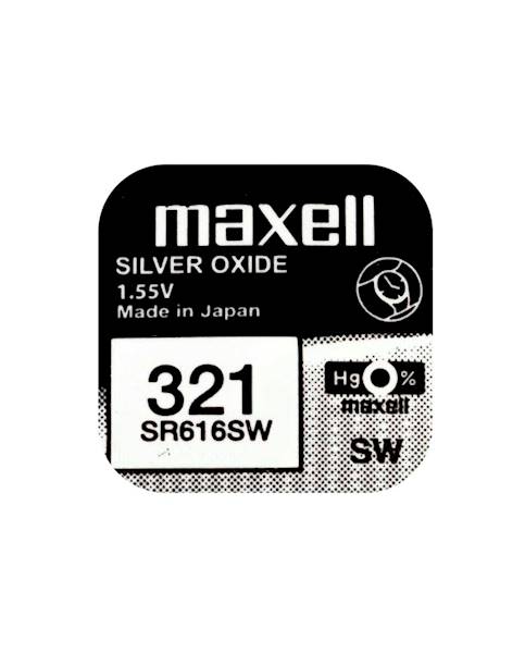 BATERIA MAXELL SR616SW 1,55V SREBROWA