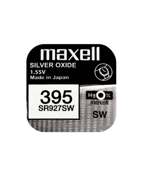 BATERIA MAXELL SR927/399/395/AG7 1,55V SREBROWA