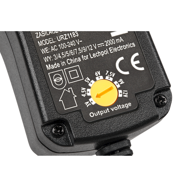 ZASILACZ 3-12V 2000mAh STABILIZOWANY KEMOT