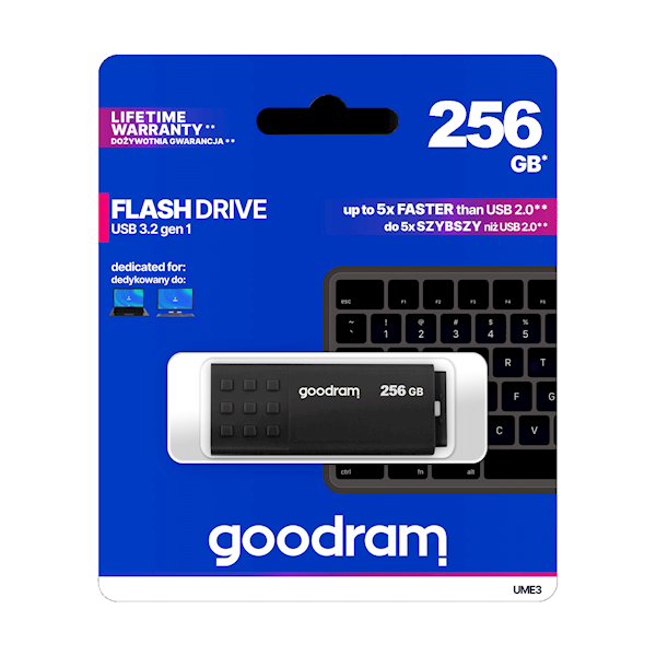 PENDRIVE GOODRAM 256GB USB 3.2