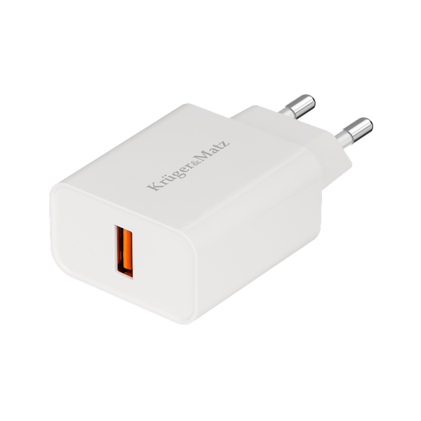 ŁADOWARKA SIECIOWA KRUGER&MATZ QUICK CHARGE KM0851
